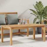 vidaXL Klubska miza Rjava 110 x 55 x 45 cm Trden tikov les Cene