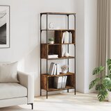  Regal za knjige s 5 razina boja hrasta 76x33x188,5 cm drveni | shoptok.hr
