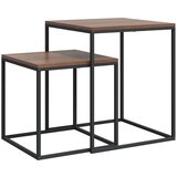  2-dijelni set stolića za kavu od konstruiranog drva i metala | Eponuda.com