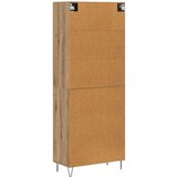  Kuhinjski ormarić Umjetnički hrast 69 5 x 34 x 180 cm Konstruirano drvo | shoptok.hr