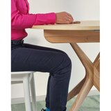 Ragaba Okrugao proširiv blagovaonski stol s dodatnom pločom od čvrste jeseni ø 90 cm Jubi – | shoptok.hr