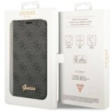 Guess ovitek GUBKP14SHG4SHK za iphone 14 6.1 knjiga siva | Shoptok.si