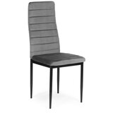  Set Stolica s Naslonom od Sivog Baršuna (4 komada) | shoptok.hr
