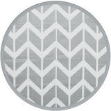 Maison Chic Zunanja Preproga, Rug siva Ø160 cm PP, (22122360) | Shoptok.si