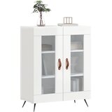  Komoda sjajna bijela 69,5x34x90 cm od konstruiranog drva | shoptok.hr