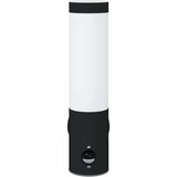  Zunanja stenska svetilka s senzorjem Črna nerjaveče jeklo IP44 | Shoptok.si
