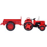 Metalni crveni traktor u omjeru 1:18 | shoptok.hr