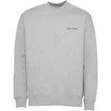 Samsøe Samsøe Sweater majica 'Norsbro' siva / crna