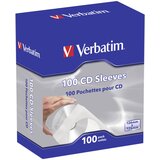Verbatim CD / DVD Papierhülle Papersleeve 100 Pack | shoptok.hr