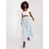 Och Bella Trousers-TW-SP-BI-81733.14-cyan | Shoptok.si