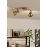 Eglo stropni reflektor Seras 900171, 2x GU10, duljina 37 cm, brušeni mesing | shoptok.hr