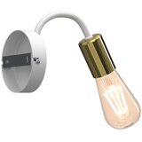  Zidna lampa DOW 1xE27/60W/230V bela/zlatna | Eponuda.com