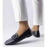 Gemre Black loafers with a buckle Poissonnier | Shoptok.si