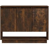  Komoda boja dimljenog hrasta 97 x 31 x 75 cm konstruirano drvo | shoptok.hr