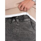 Ombre Men's marbled denim JOGGERS pants - gray | Eponuda.ba