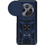 Oem Mayaxess, Ohišje za Xiaomi Redmi 14C Ring Support Sliding Camera Cover, Modra noč, (5000215663) | Shoptok.si