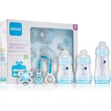 Mam Welcome to the World Blue darilni set za dojenčke Cene