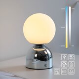 SCHÖNER WOHNEN 19218-17 - LED prigušiva stona lampa RUDI LED/1,2W/5V sjajni hrom | Eponuda.com
