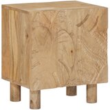  Ručno rađeni noćni ormarić Tamnije smeđi teak 40 x 30 x 45 cm | shoptok.hr