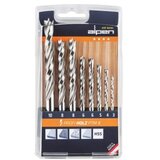 ALPEN spiralna svrdla u setu profi PTM8 8/1 p 3,0-10,0mm cijene