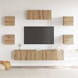  7-dijelni set TV ormarića zidni Artisan hrast | Eponuda.ba