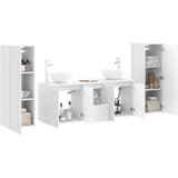  Set namještaja za kupaonicu 5 kom. Bijela 33 x 34,5 x 100 cm | shoptok.hr
