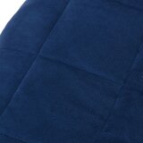  Teška deka plava 152x203 cm 11 kg od tkanine | shoptok.hr