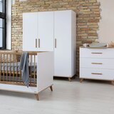 Faktum Flip omara s 3 vrati, bela-hrast | Shoptok.si