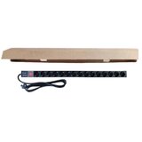 Exeshop Razvodni PDU panel za rack 19 in, sa 15 utičnih mesta, kabl 2m (aluminijum) | ePonuda.com