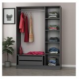Woody Fashion Ormar Kale 135x190x52cm Antracit | Eponuda.ba