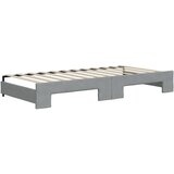  Dnevni krevet na razvlačenje svjetlosivi 90 x 200 cm od tkanine | shoptok.hr