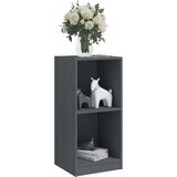 vidaXL Bočni ormarić sivi 35,5 x 33,5 x 76 cm od masivne borovine | shoptok.hr