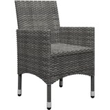  3-dijelni vrtni blagovaonski set sivi | shoptok.hr