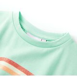  Dječja haljina s vezicom jarkozelena 92 | shoptok.hr