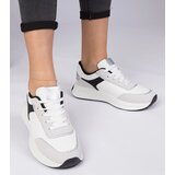 Gemre White women's sneakers with glitter Markuta | Shoptok.si