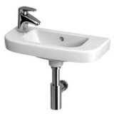 Jika Deep White umivaonik (lavabo) 50x23x0,6 konzolni sa rupom za bateriju levo i sa prelivom 8.1561.5.000.105.1 | ePonuda.com