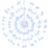 vidaXL Božićna svjetla zvjezdani prasak 140 LED 8 k hladna bijela 17cm | shoptok.hr