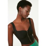 Trendyol Ženski crop top Fancy Cene