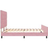 Roza Žametna Postelja 180x200 cm, (22049752) | Shoptok.si