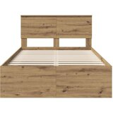  Konstrukcija postelje Oreh 120 x 200 cm Masivno borovo les, (5000104287) | Shoptok.si