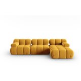 Micadoni Home rumena žametna sedežna garnitura 285 cm bellis – Cene