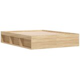 vidaXL Posteljni okvir sonoma hrast 140x200 cm | Shoptok.si
