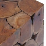  Stolica smeđi 40x40x45 cm od masivne tikovine | shoptok.hr