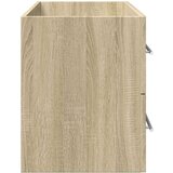 vidaXL Ormarić za umivaonik boja hrasta sonome 100x38,5x48 cm iverica | shoptok.hr
