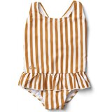 Liewood dječji kupaći kostim s uv zaštitom amara stripe mustard Cijene