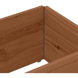  Okviri za palete 2 kom smeđi 150x50 cm od masivne borovine | Eponuda.ba