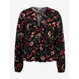 Orsay Red-Black Ladies Floral Blouse - Women | Shoptok.si
