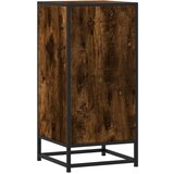 vidaXL Komoda boja hrasta 35,5x35x76 cm konstruirano drvo i metal | shoptok.hr