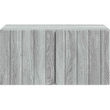 TV ormar za zid 59,5 x 41 x 30 cm Siva Sonoma Konstruirano drvo | Eponuda.com