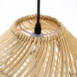  Immax 08259L - Visilica na sajli PELO 1xE27/40W/230V prečnik 35 cm ratan | Eponuda.com